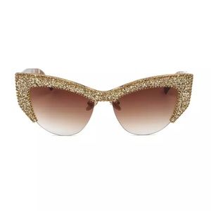 MONI 2019 Gold sunglasses